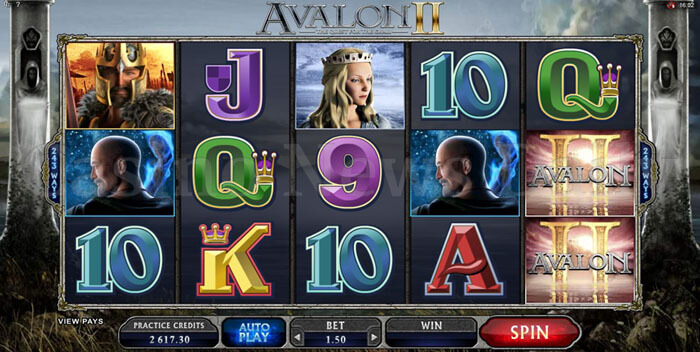 Avalon-II-The-Quest-For-The-Grail-Slot-microgaming