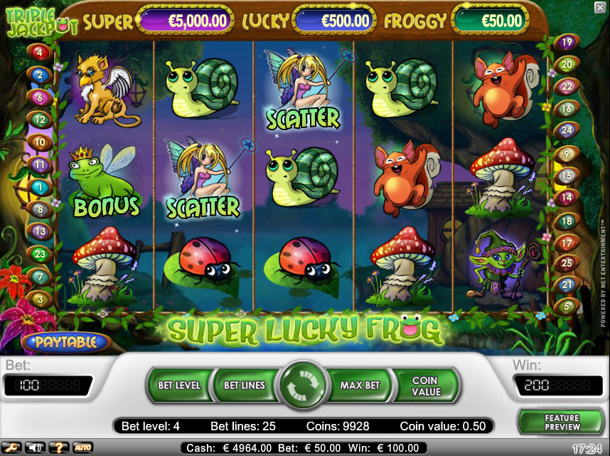 tragamonedas super lucky frog