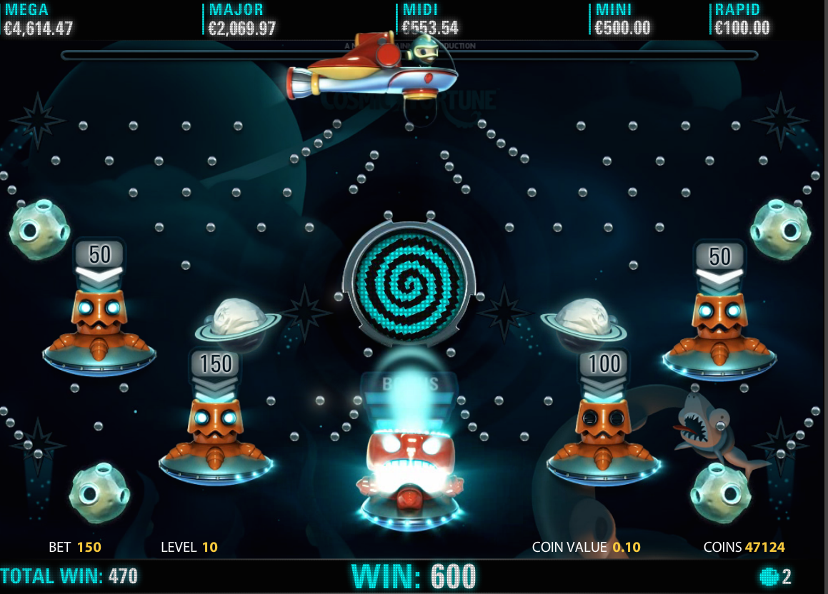 juego de jackpot de tragaperras cosmic fortune