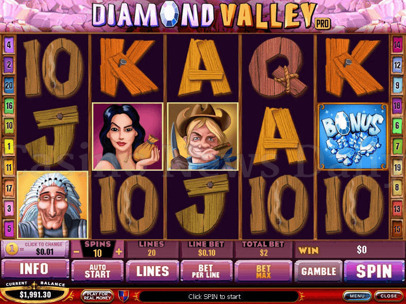 tema de  diamond valley