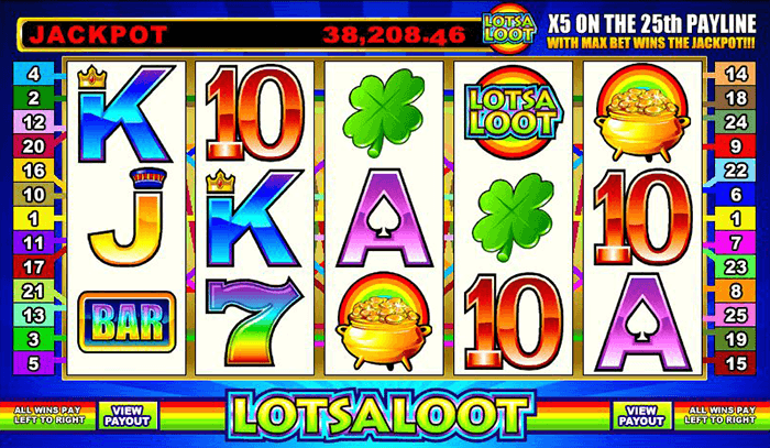 tema de tragaperras lotsaloot