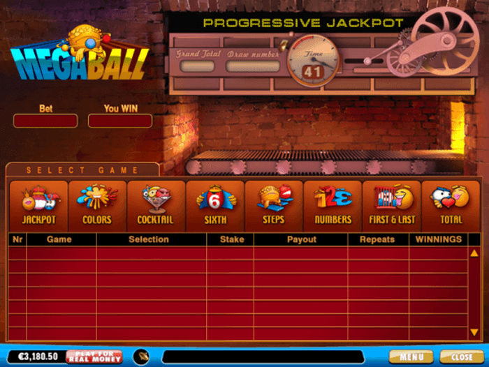 tema de mega ball