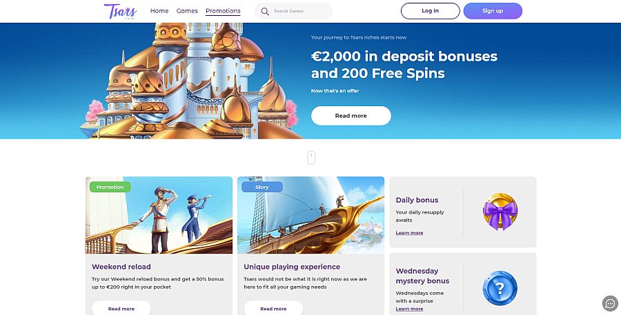 TsarsCasino_promotions