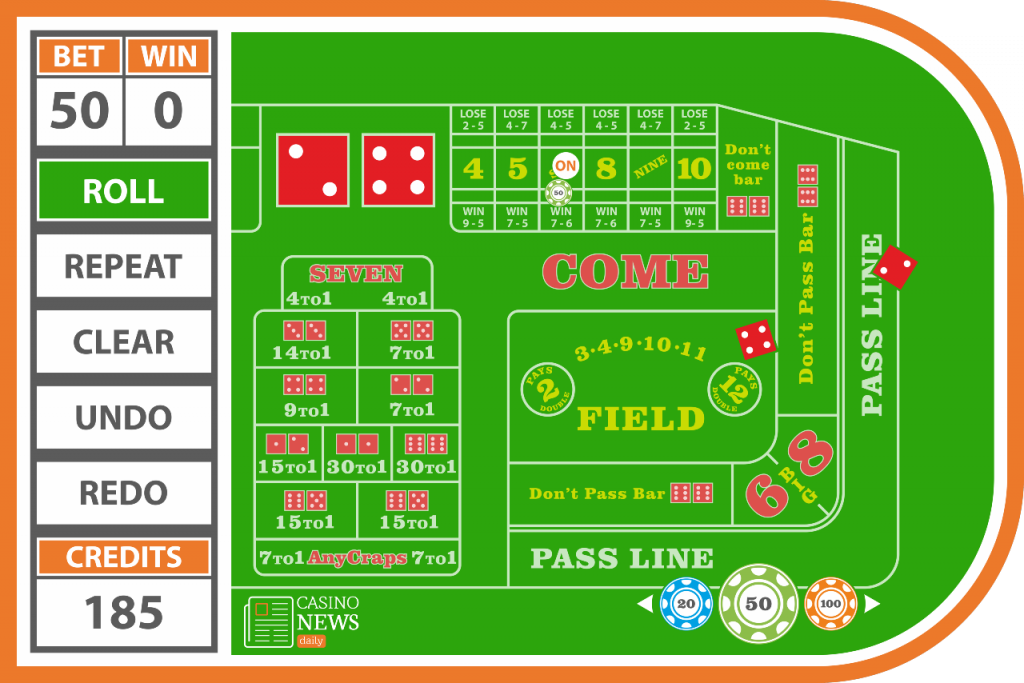 jugar a los dados 4 y 2