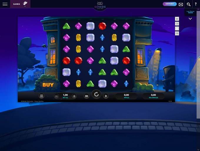Genesis Casino 07.12.2022. Game1 