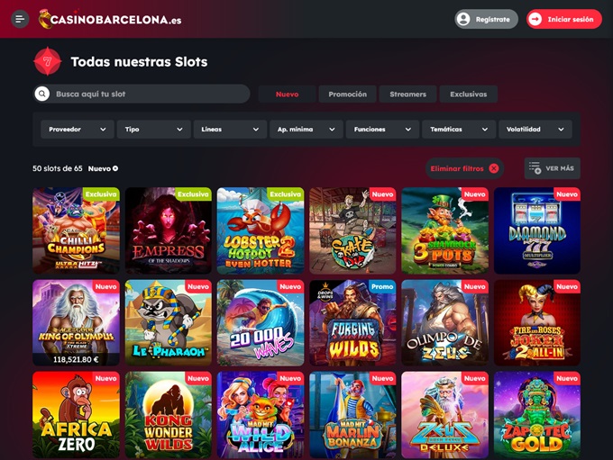 Casino Barcelona 01.10.2024. Lobby