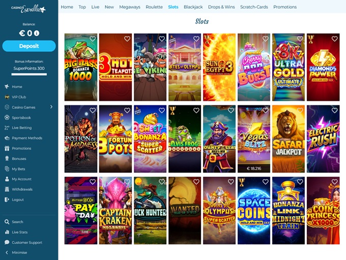 Casino Estrella 29.09.2025. Lobby