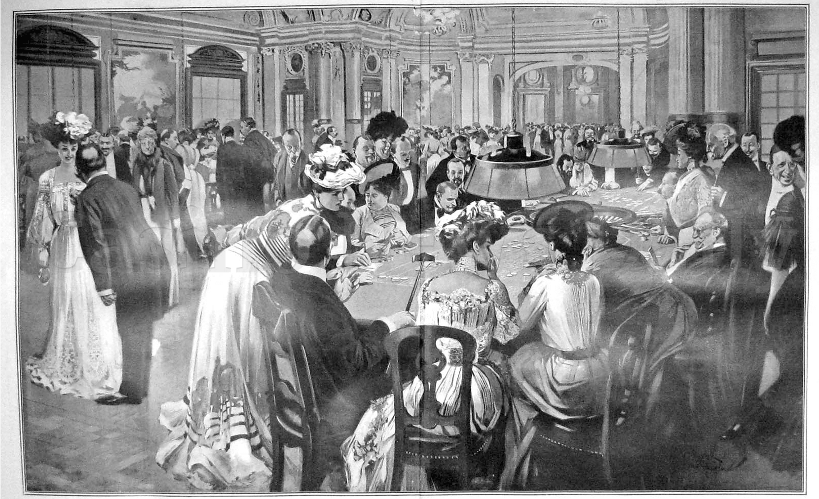 personas jugando a la ruleta