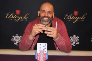 Zahi Bahar gana el $365 No-Limit Hold’em del Circuito The Bicycle Casino de las WSOP 2015/16
