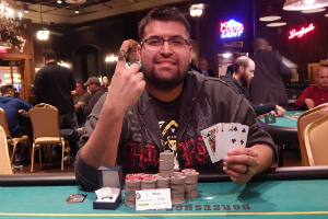 Adrian Jimenez gana el $365 Pot-Limit Omaha 8 or Better del Circuito Council Bluffs de las WSOP 2015/16
