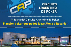 Cambian la 4º fecha del Circuito Argentino de Póker 2016
