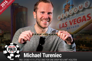 Michael Tureniec gana el Evento Little One for One Drop de las WSOP 2016