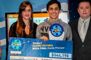 Andrés Dos Santos salió victorioso de la tercera fecha de CAP 2016