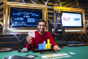 Zachary Smiley gana el Evento Principal $3,500 Maryland Live! WPT 2016