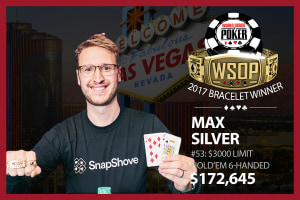 Max Silver gana el $3,000 Limit Hold’em 6-Max WSOP 2017