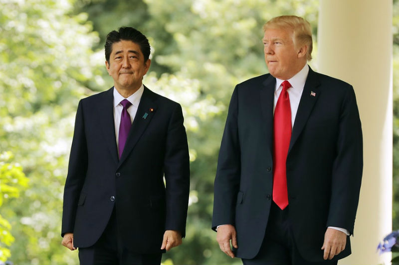 El gobierno de Japón niega los informes de Trump recomendando a Abe Las Vegas Sands como ganador de una licencia de casino