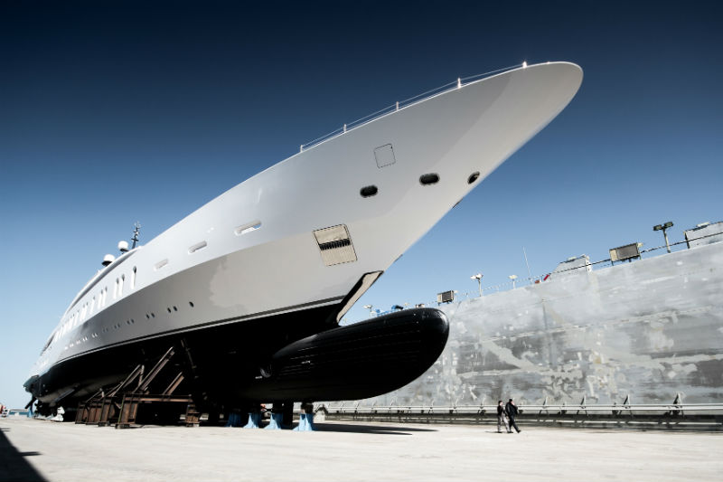 El nuevo yate de $200 millones de James Packer se acerca a su viaje inaugural