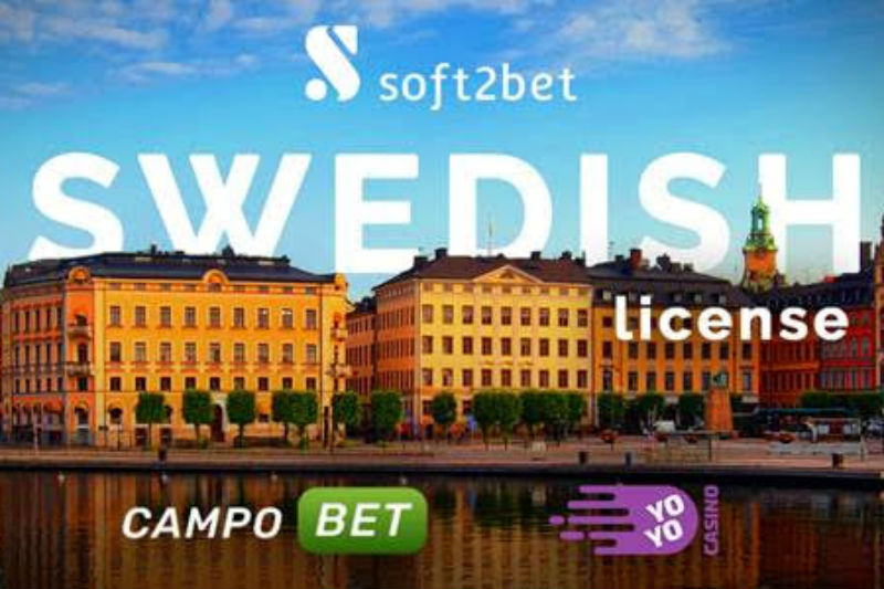 Soft2Bet ha conseguido licencias suecas para sus marcas YoYo Casino y CampoBet