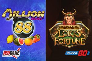 Nuevas tragamonedas fantásticas; Tales of Asgard: Loki’s Fortune [Play’N GO] y Million 88 [Red Rake]