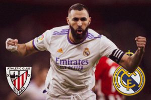 Karim Benzema marca 2 goles en la victoria del Real Madrid contra el Athletic de Bilbao