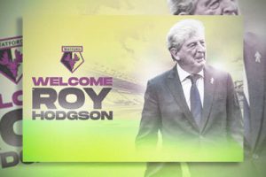 Roy Hodgson, de 74 años, contratado como gerente de Watford en un intento por evitar el descenso de la Premier League inglesa