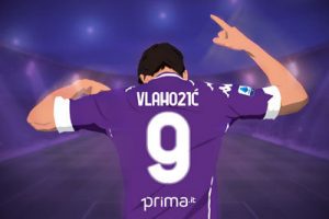 El joven delantero Dušan Vlahović completa el examen médico con la Juventus para ser transferido de la Fiorentina