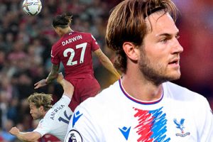 El Defensor del Crystal Palace, Joachim Andersen, Recibió Amenazas de Muerte luego de que Darwin Núñez del Liverpool fuera Expulsado por un Cabezazo
