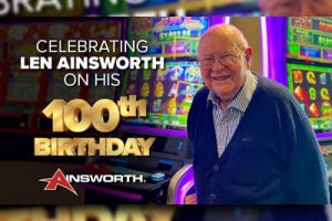 Aristócrata Australiano, Pionero de Ainsworth Len Ainsworth Cumple 100 Años