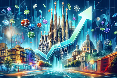El mercado español de juegos de azar en línea ve un fuerte crecimiento en el primer trimestre de 2024