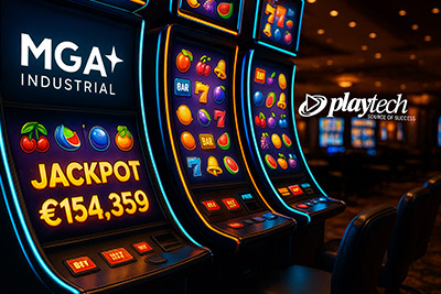 Playtech y MGA Industrial se asocian para lanzar máquinas tragamonedas en España