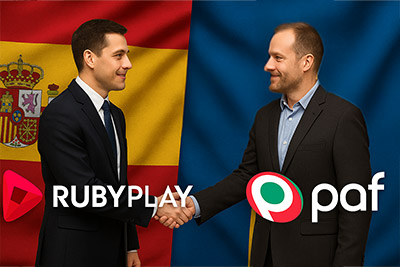 RubyPlay amplía presencia en España con acuerdo Paf