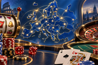 Juegos de casino con mayor alcance en Europa