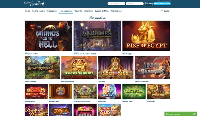 casino estrella screenshot